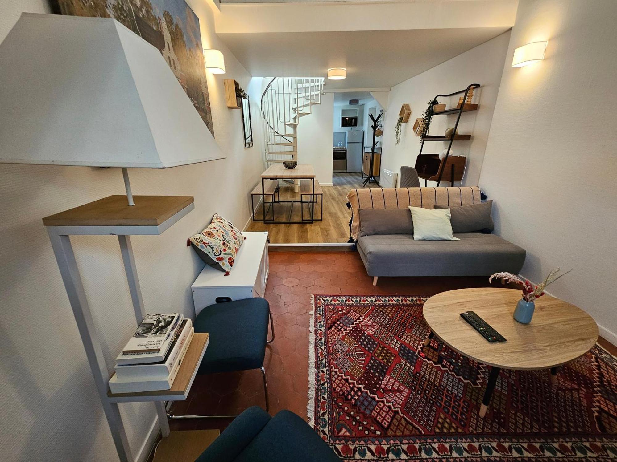 Charmant Duplex Au Coeur De Vernon Proche Gare Et Giverny Ngoại thất bức ảnh